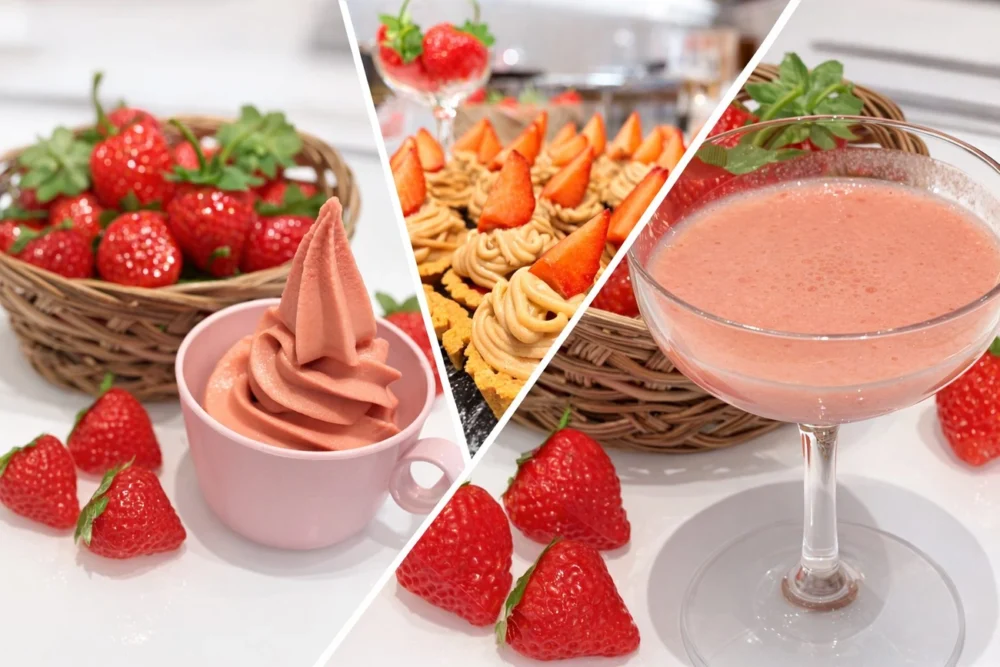 春のご褒美。いちごスイーツが期間限定で登場／オールインクルーシブ＜夕朝食付＞